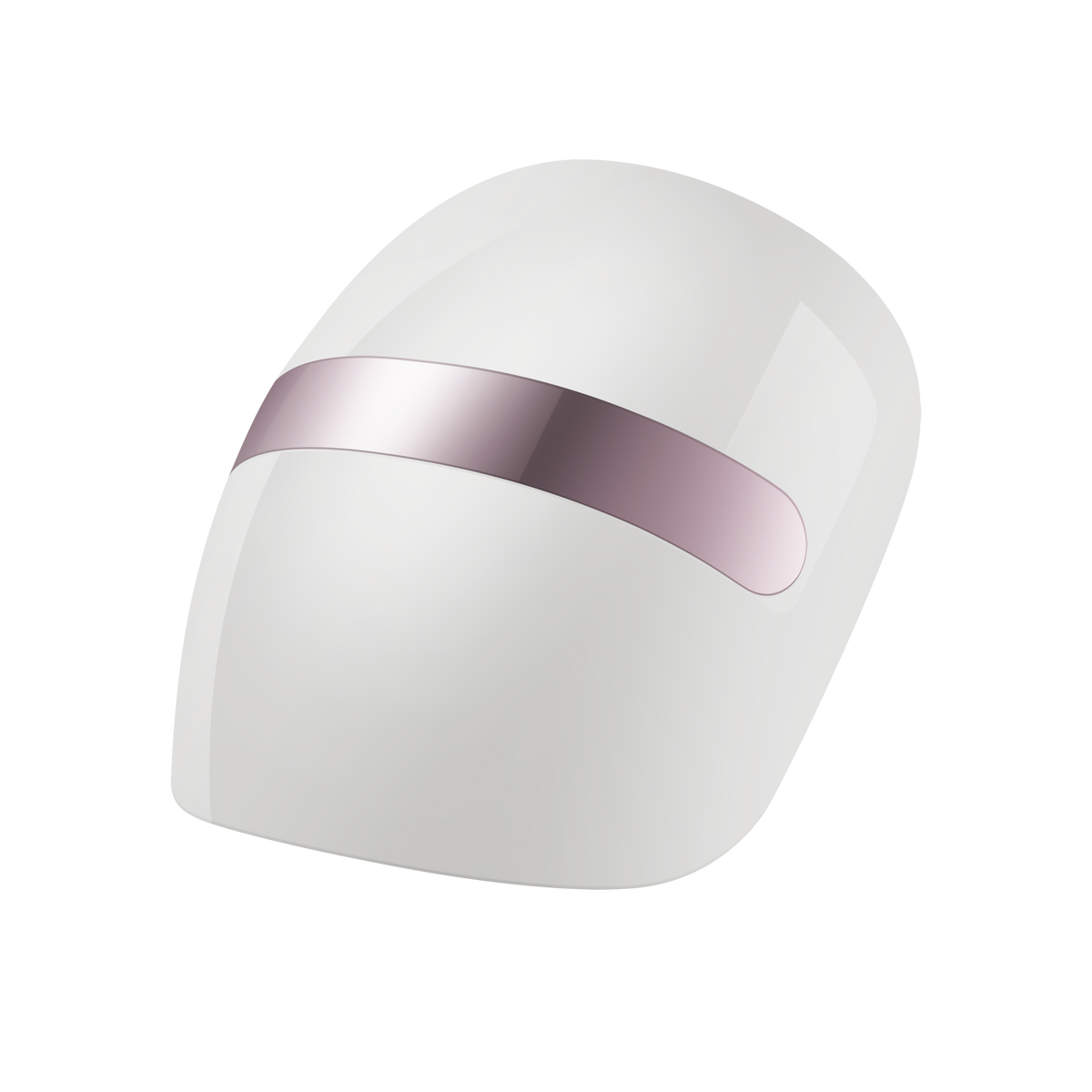 ILarva LED mask with red light targeting wrinkles around the eyes and blue light for acne improvement.